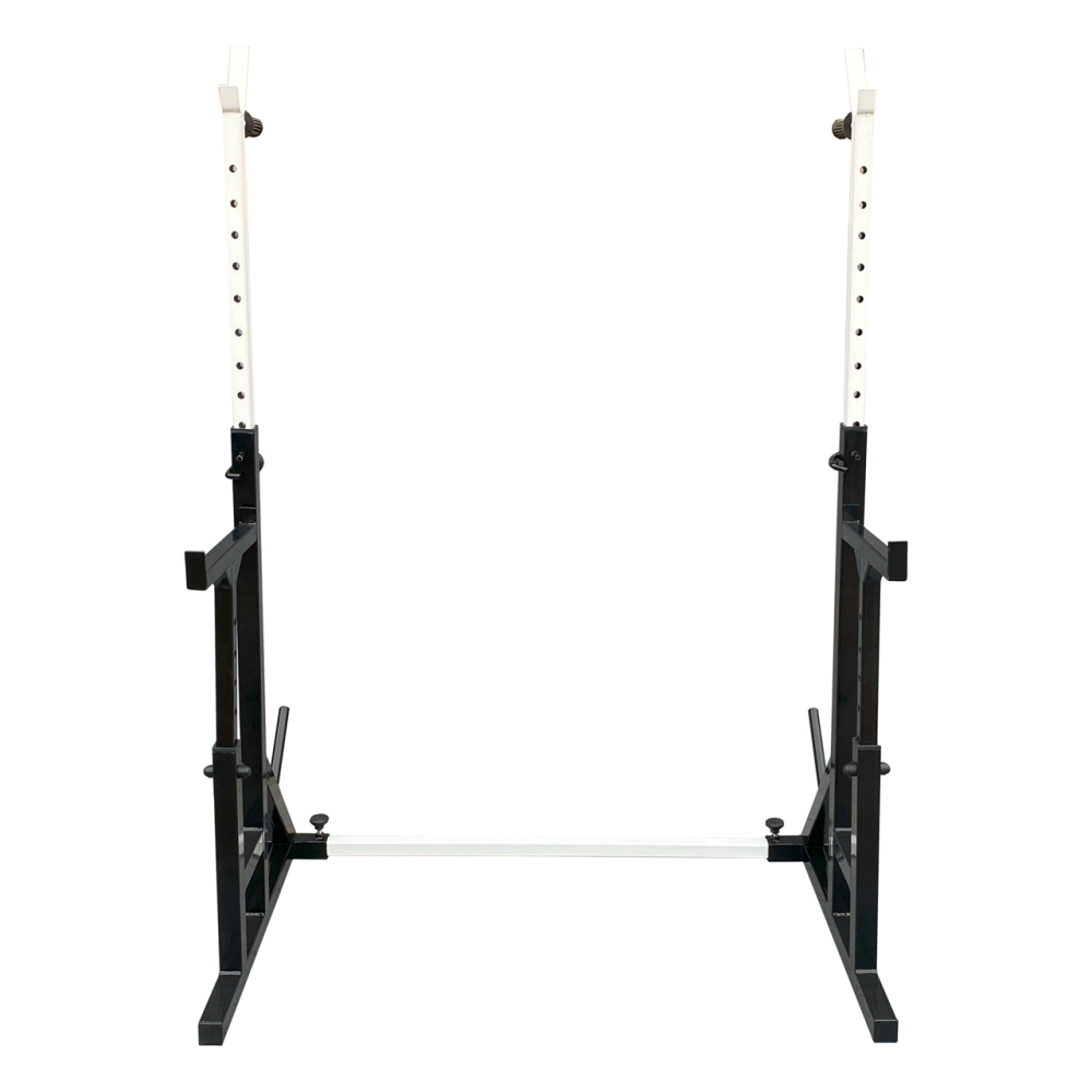 Регульовані стійки під штангу зі страховкою та брусами Чорно-білі Київ - фото 3