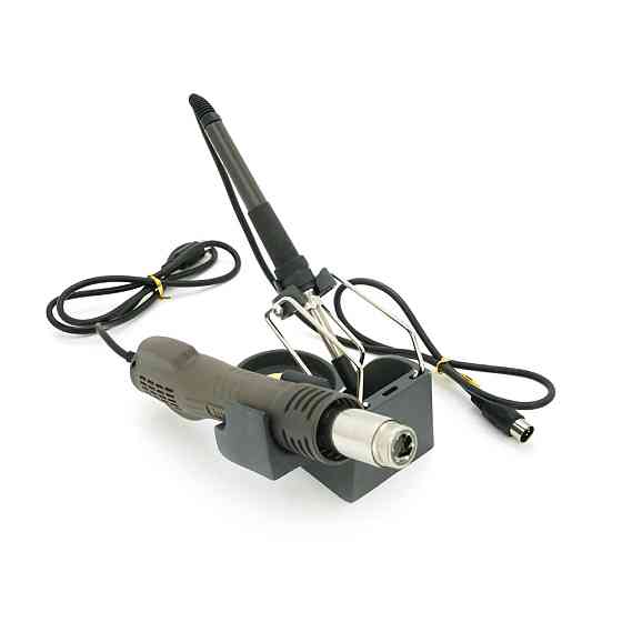 Паяльная станция BAKU BA-942 с цифровой индикацией на фен и паяльник, DC:110-240V, 4A,750W, 2,25 кг Киев