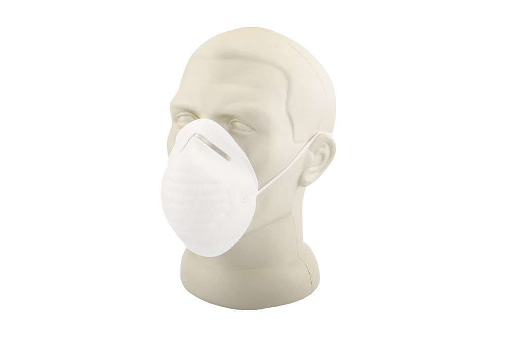 MASTERTOOL Маска протипилова MASTERTOOL з носоутримувачем набір 10 шт 82-0130 Коломыя - изображение 1