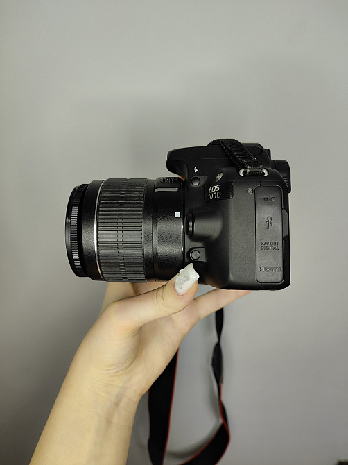 Дзеркальний фотоапарат Canon D100 + kit об'єктив 18-55 мм Клевань - фото 3
