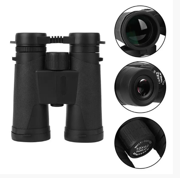 Бінокль Binoculars LD 214 10X42, призма BAK4 для страйкболу, подорожей, спорту 7921 Одеса - фото 5