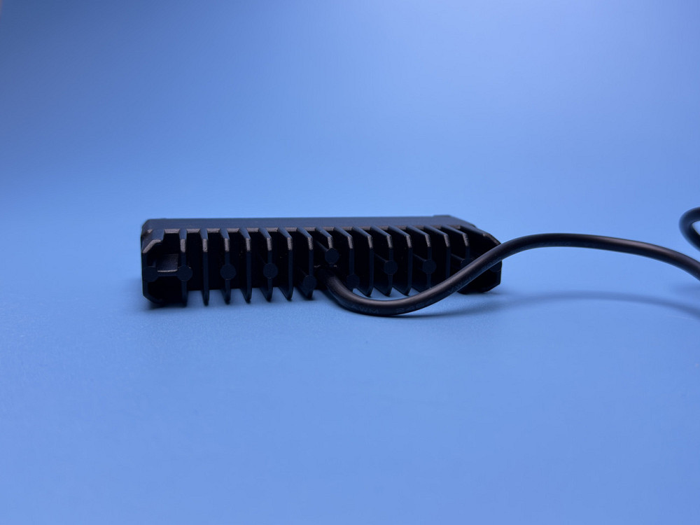 Фара рабочего света LED однорядная 100 мм SPOT — 6 диодов с линзой (Белый + Желтый свет), четкая СТГ Харьков - изображение 4