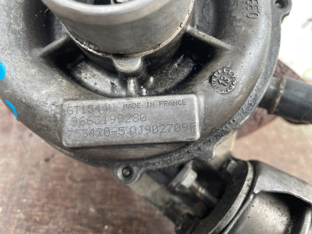 Турбіна Citroen C4 1.6 hdi 2004-2010 (9663199280) Ковель - фото 1