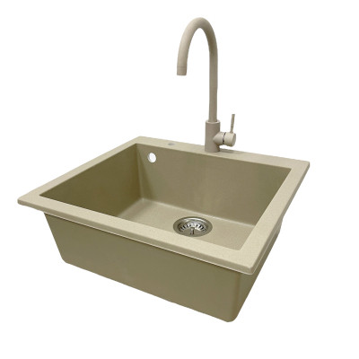 Мойка кухонная Adamant Univer Сахара + змішувач + дозатор (4824296902102) Винница - изображение 3