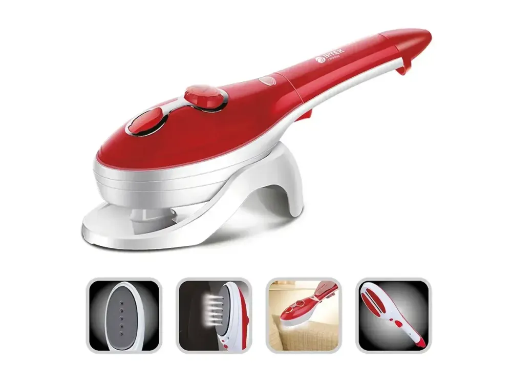 Відпарювач ручний 1200Вт резервуар 150мл Steam Brush BITEK BT-1325R,3 режими з плавним регулюванням Одеса - фото 1