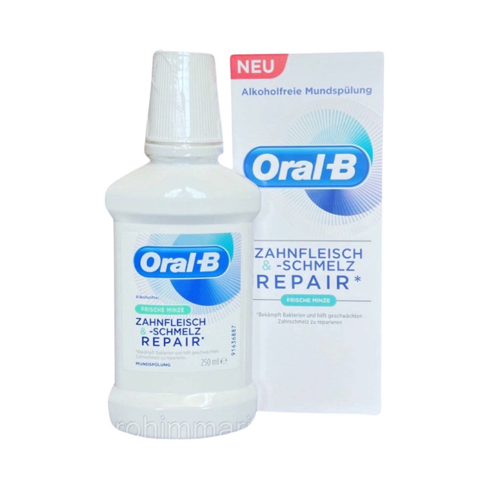 Oral-B Ополіскувач для ротової порожнини 250 мл Zahnfleisch & Schmelz Repair (Відновлення ясен та ем Виноградов - изображение 1
