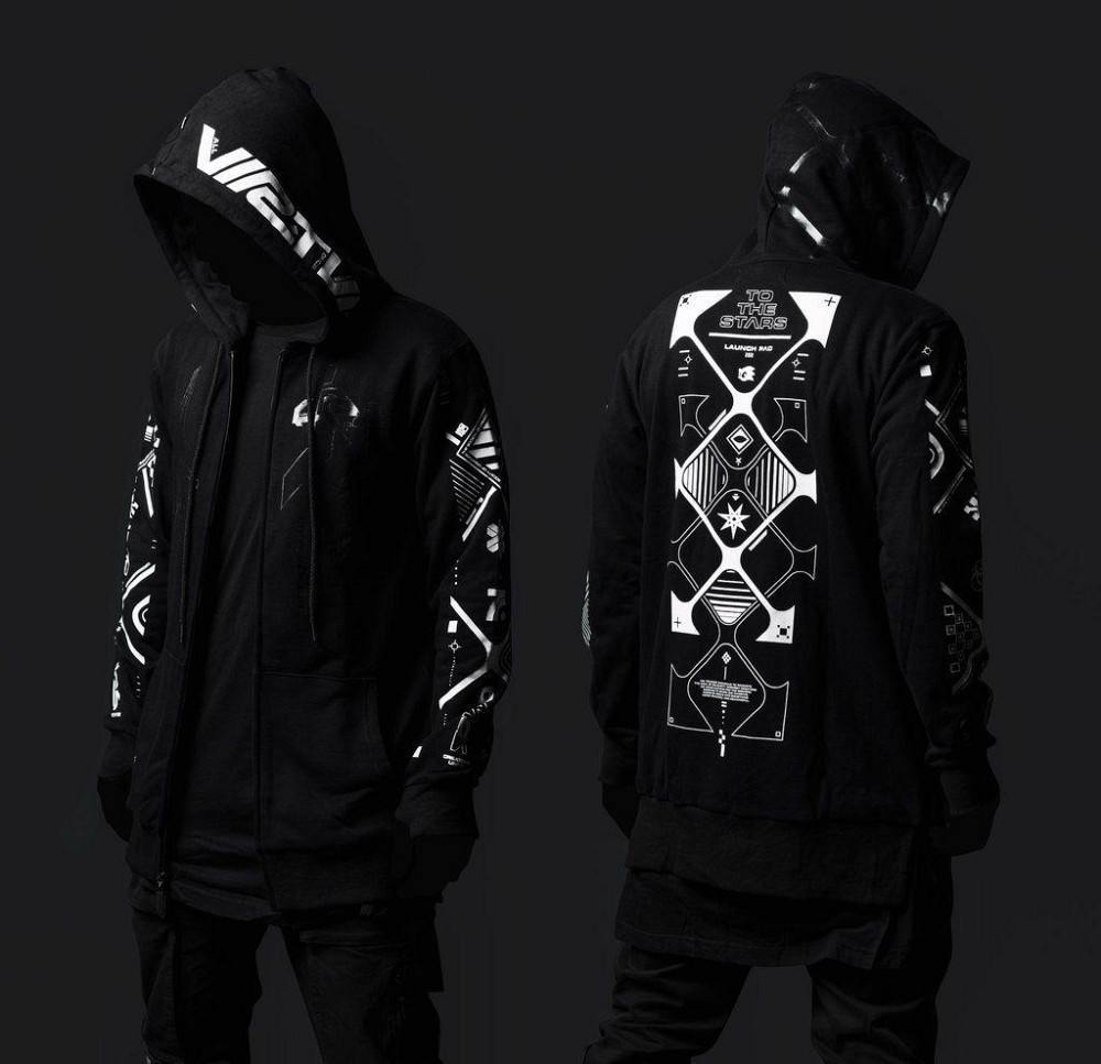 Худи, черная толстовка мужская, свитшот 2711253698 размер 44 Днепр - изображение 1