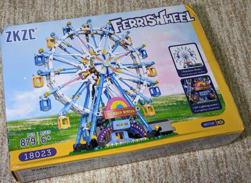 Конструктор колесо обозрения ZKZC Ferris Wheel. Киев - изображение 7