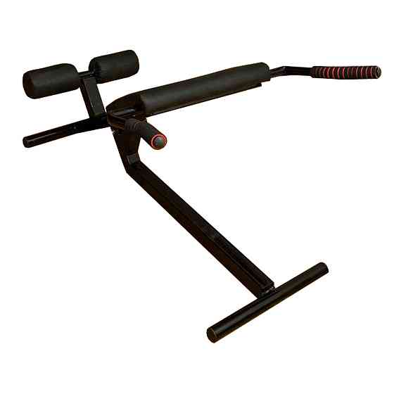 Лавка для гіперекстензії 45 градусів KZ-175 Тренажери для преса, гіперекстензії регульована Київ