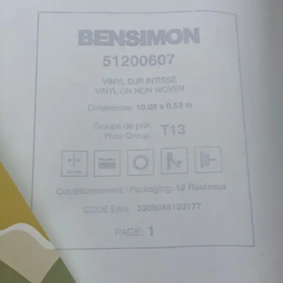 Шпалери Lutece Bensimon 51200607 Київ