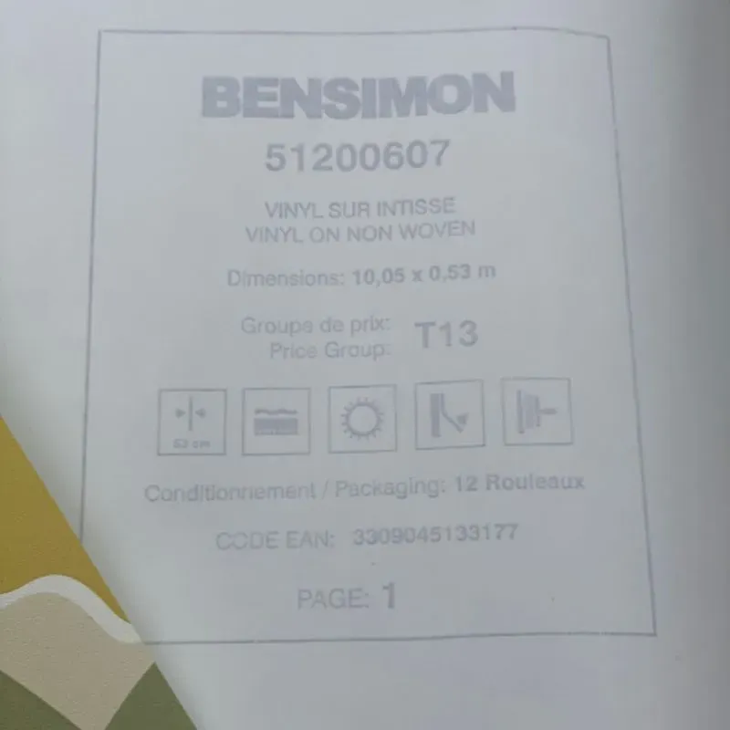 Шпалери Lutece Bensimon 51200607 Київ - фото 5