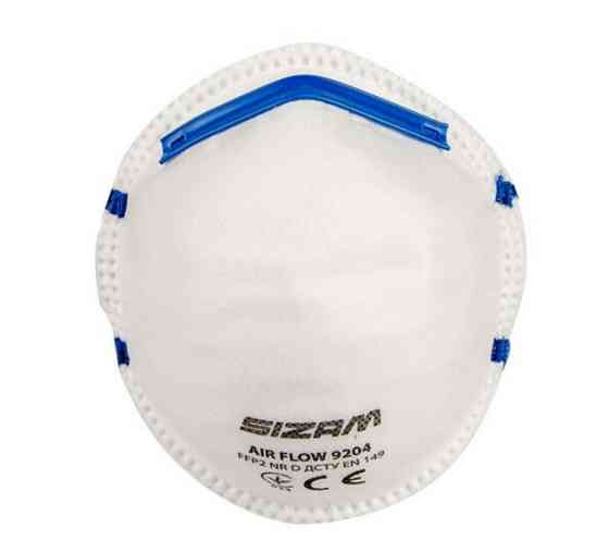 Sizam респіратор одноразовий без клапана видиху Air Flow 9204 FFP2, арт. 35076 Рівне