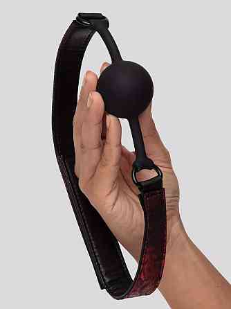 Кляп силиконовый Fifty Shades of Grey Sweet Anticipation Reversible Silicone Ball Gag Sex Aura Киев