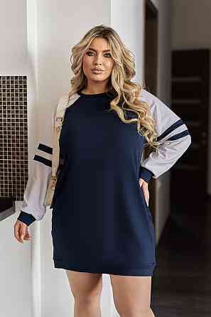 Спортивное платье из двунитки 