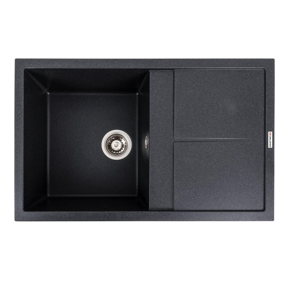 VALESO Гранітна мийка для кухні VALESO SELENA 7950 матова Карбон Киев - изображение 1