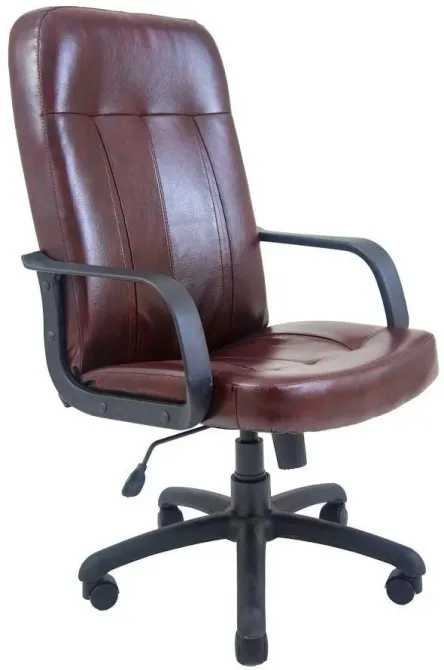 Офісне Крісло Керівника Richman Madras Bordo Пластік М2 AnyFix Коричневий Київ - фото 1