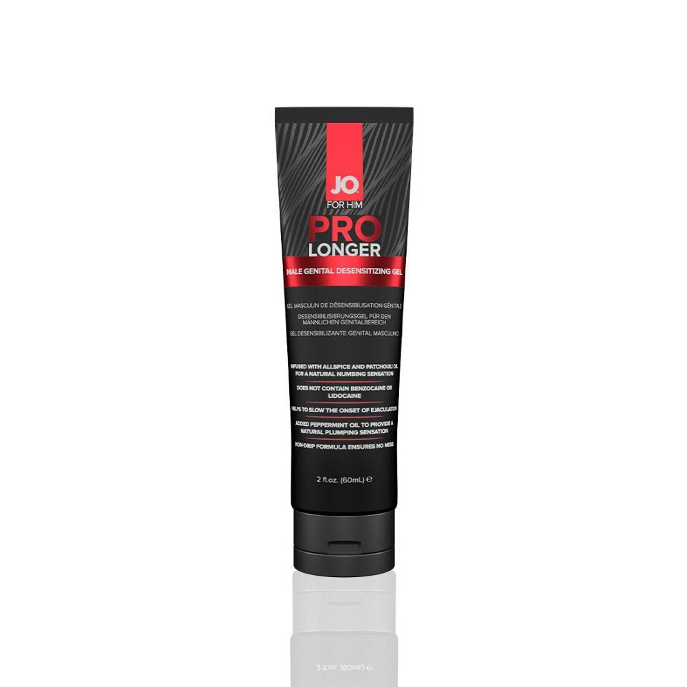 Пролонгер гель JO Prolonger Gel (60 мл) с маслом перечной мяты, гвоздичного перца и пачулей Sex Aura Киев - изображение 1