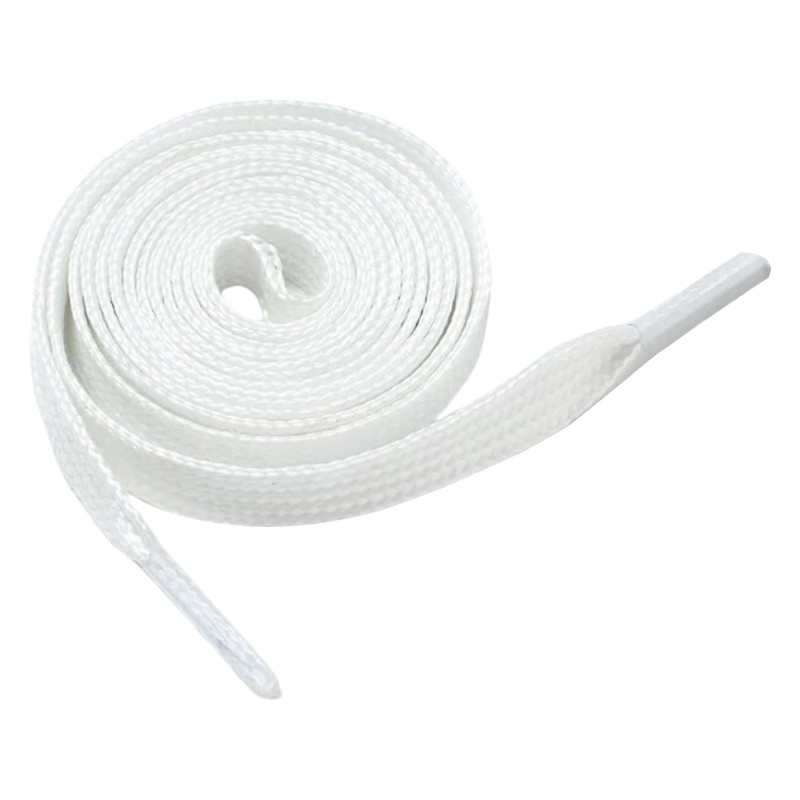 Люмінесцентні шнурки 120 см, світяться в темряві, для кросівок та взуття Lace (Білі) Миколаїв - фото 1