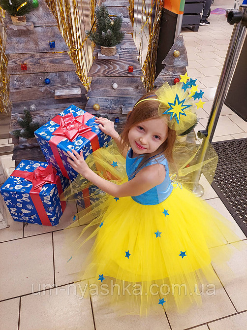 Детское нарядное платье со звездочками костюм Звездочки Кривой Рог - изображение 5