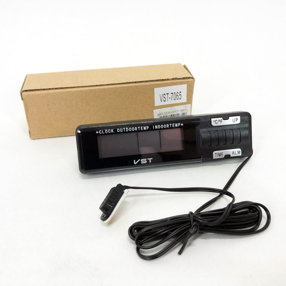 Хорошая метеостанция VST-7065, Настольная метеостанция, Прибор влажность воздуха, Влагомер ZV-666 для дома Киев - изображение 8