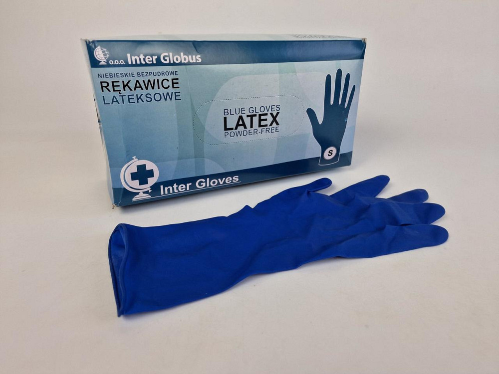 Гумові рукавички "Ambulance" Inter Globus 50 шт. (S) (1 пачка) Харків - фото 1