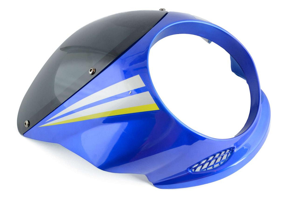 Обтекатель , мотоцикл Лифан 125/150 (синий, под круглую фару) Мукачево - изображение 1