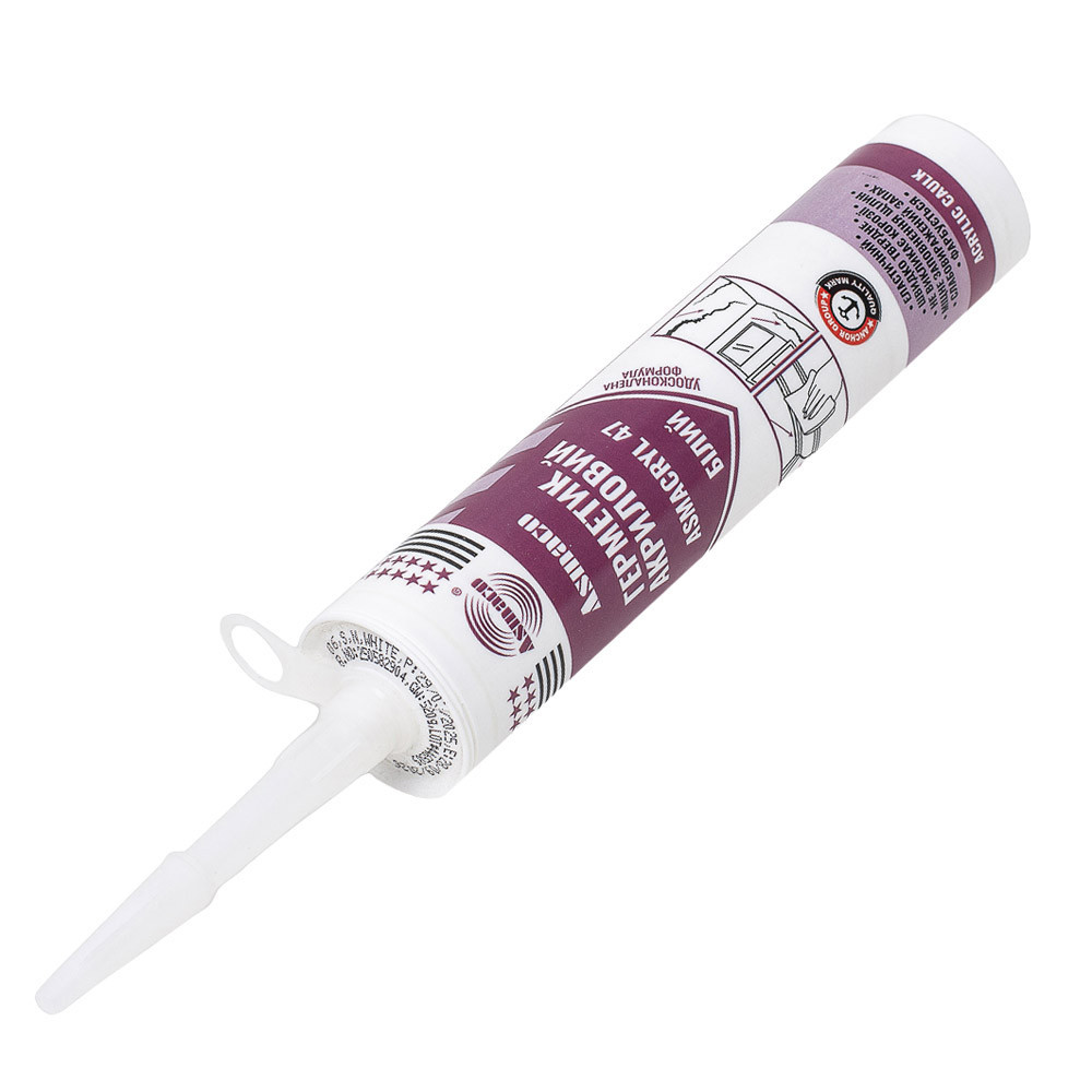 Герметик акриловый белый 280мл (530г) ОАЭ ASMACO (2732841) Киев - изображение 6