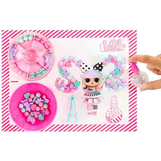 Ігровий набір з лялькою "Феєричні зачіски з намистинок" L.O.L. Surprise! 511205 в асортименті Вінниця