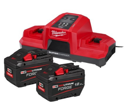 Енергокомплект M18 FORGENRG-122DBSC MILWAUKEE (2 акум 12А/г , зарядн.пристрій) Одеса - фото 1