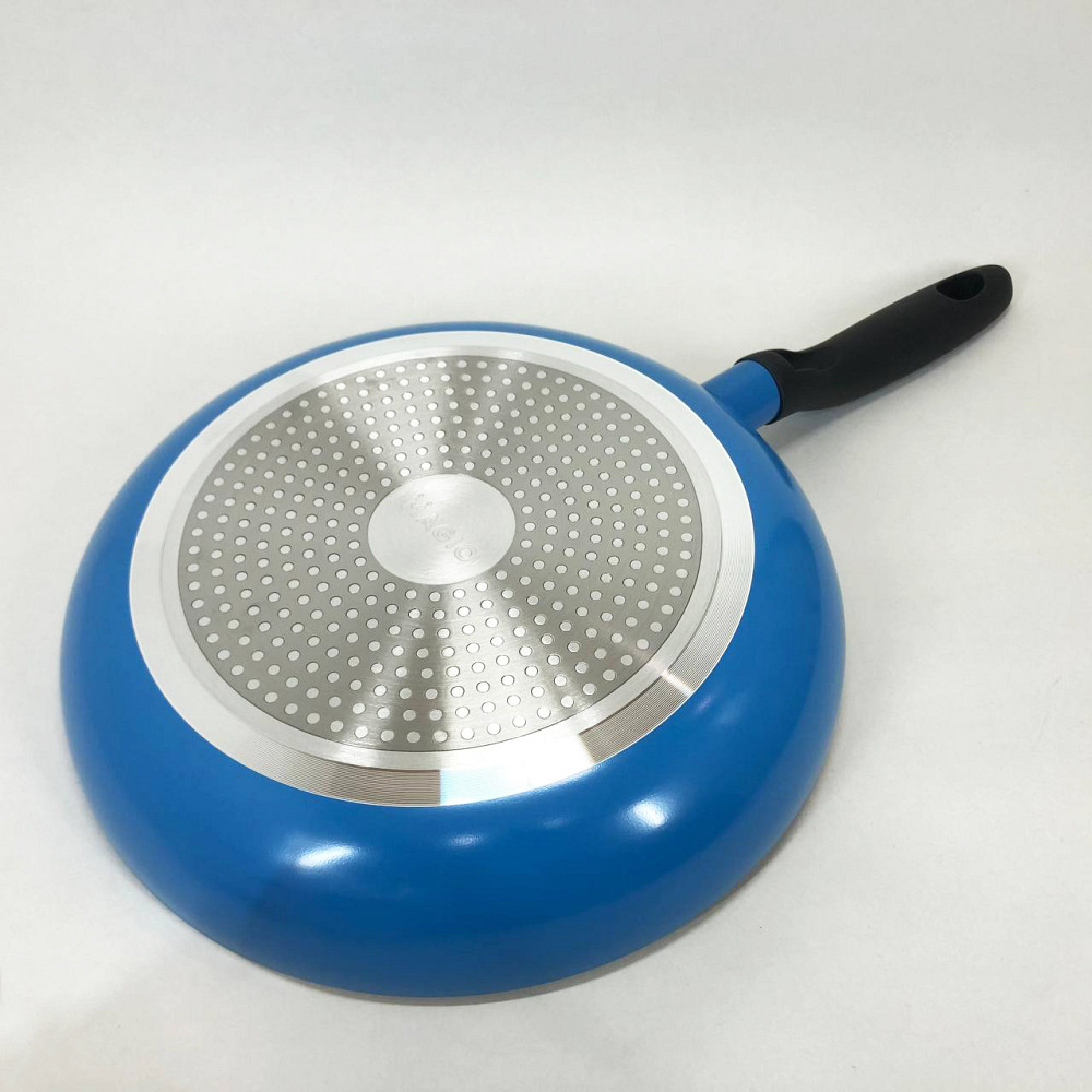 Легка сковорода для домашньої кухні Magio, Кована алюмінієва сковорода глибока для дому IS-31 Львів - фото 12