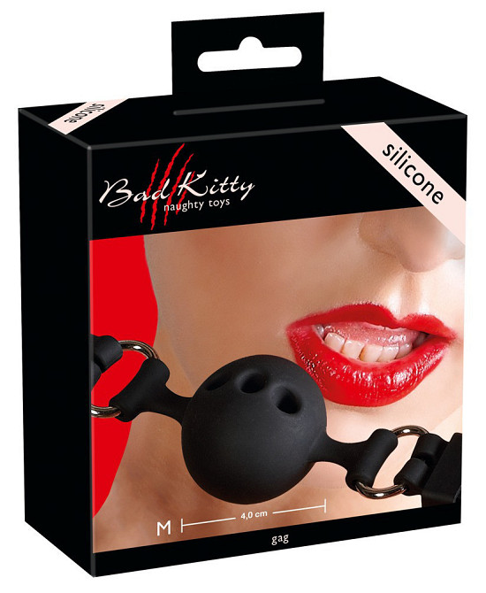 Кляп - Bad Kitty Silicone Gag Medium Sex Aura Київ - фото 1