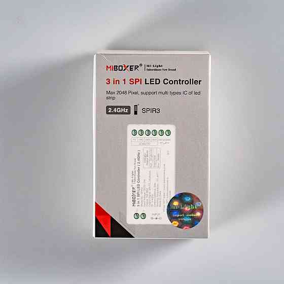 Milight Контролер SPI LED універсальний Dim+RGB+CCT, 10A, RF2,4G MI-Light Київ