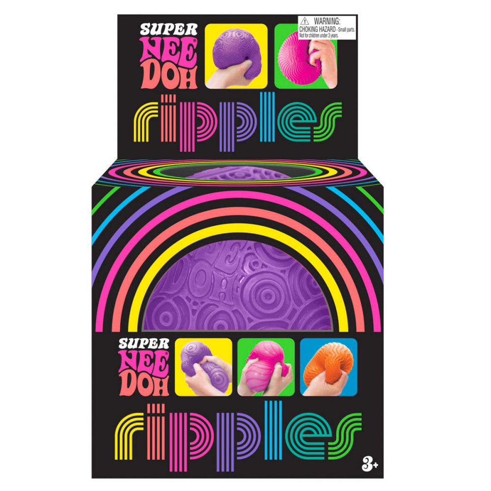 Іграшка-антистрес NeeDoh серії Super – Яскраві кружальця (пурпуровий) Дніпро - фото 3