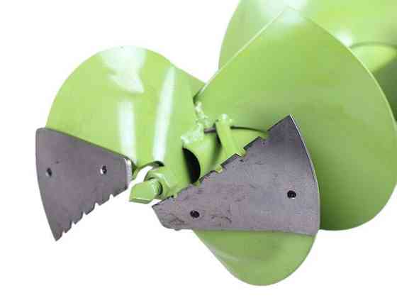 Шнек для льоду на мотобур L1000, діаметр 200, змінні леза Мукачево