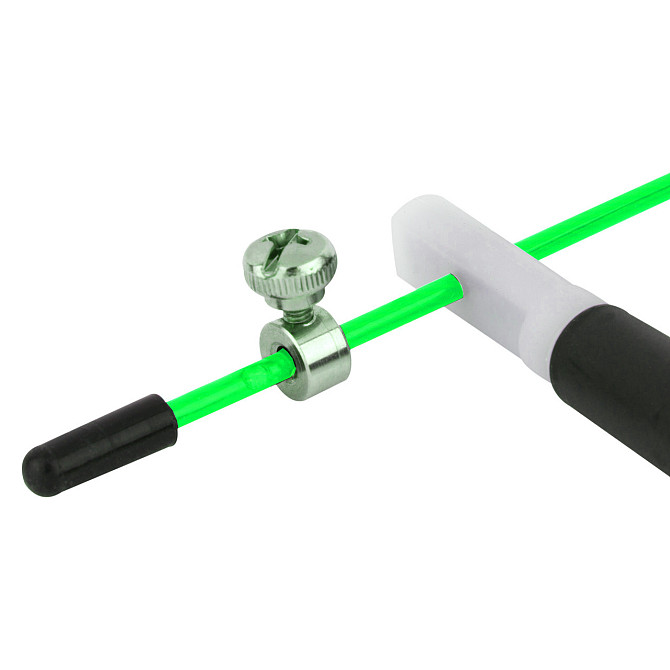 Скакалка швидкісна PowerPlay 4202 Ultra Speed Rope Зелена (2,9m.) Каменское - изображение 4