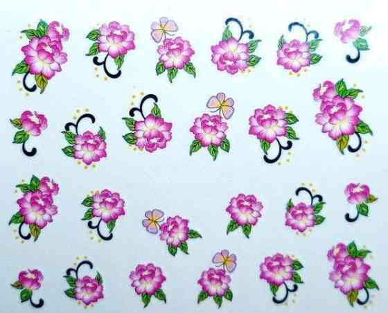 Наклейки для ногтей XF1018 Киев