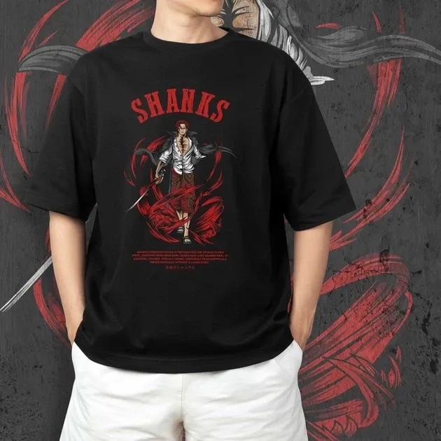 Футболка мужская с принтом Ван Пис Redhead Shanks Размер 48 Anime0264 Днепр - изображение 4
