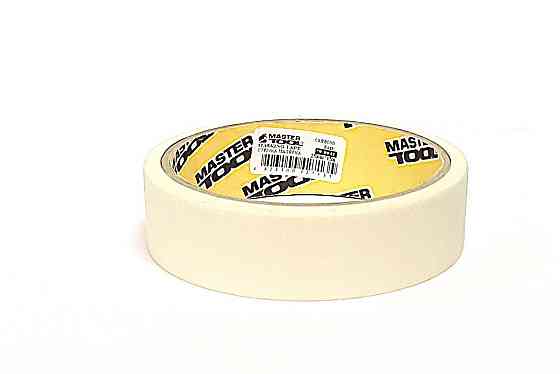 MASTERTOOL Стрічка малярна універсальна MASTERTOOL GripBond Easy 25 мм×15 м біла 79-9941 Коломыя