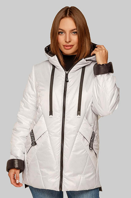 СТИЛЬНАЯ ДЕМИСЕЗОННАЯ ЖЕНСКАЯ КУРТКА ДИАНА В УЛЬТРАМОДНЫХ ЦВЕТАХ. 48-62Р Киев - изображение 6