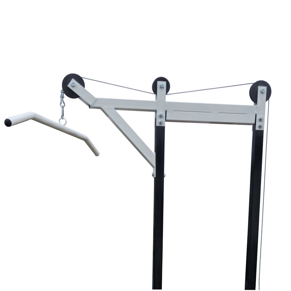 Блокова рама вільна вага з упорами для ніг KZ-192 Силові тренажери Київ - фото 3