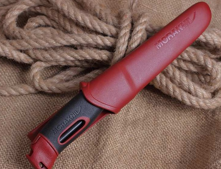 Туристичний Ніж з крісалом Morakniv "Companion Spark" Red (13571) Неіржавка сталь Нововолинськ - фото 6
