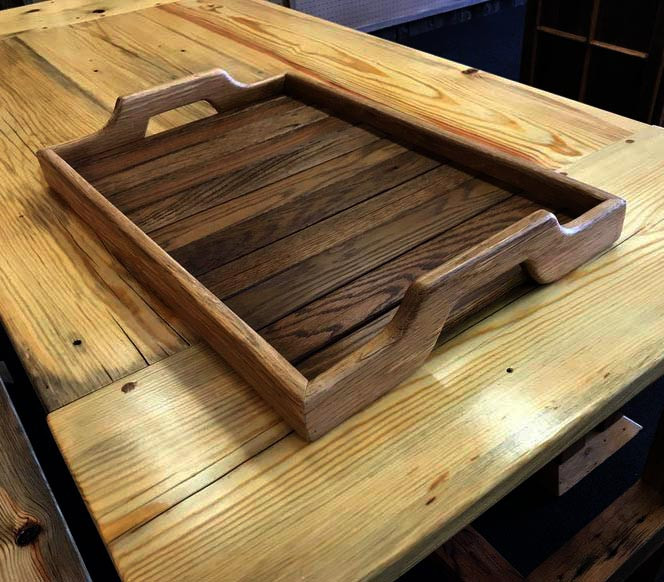 Піднос дерев'яний "Тілт" капучино Миколаїв - фото 1