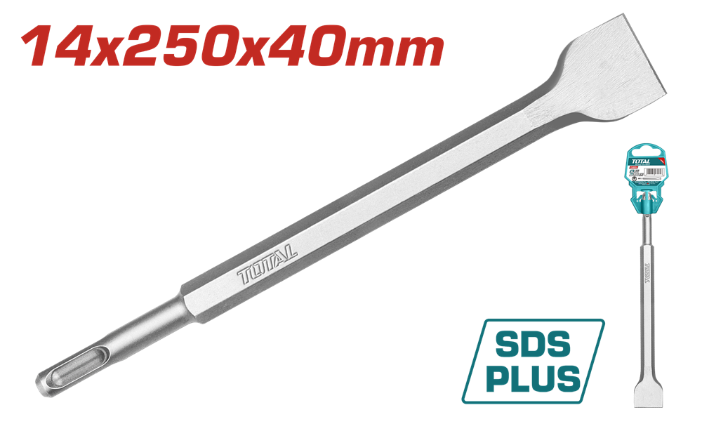 Зубило плоске TOTAL TAC15121412 (7090257) Київ - фото 1