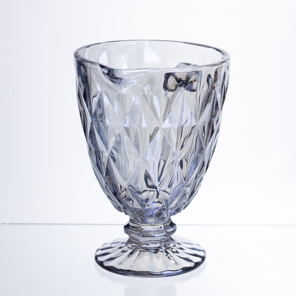 Глечик для напоїв Diamond Blue скляний 1 літр HP-19-273 глек для лимонаду газованки лимонадник прозорий Коломия - фото 3