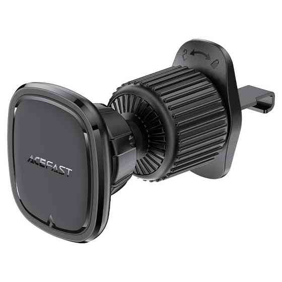 Автотримач для телефона ACEFAST D34 air outlet magnetic car holder Black Ковель