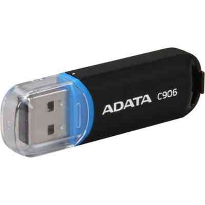 USB флеш накопичувач ADATA 64GB C906 Black USB 2.0 (AC906-64G-RBK) Вінниця