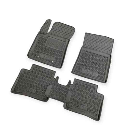 Килимки Хюндай i10 2019-> борт 2,5 см, з перемичкою салону Мукачево