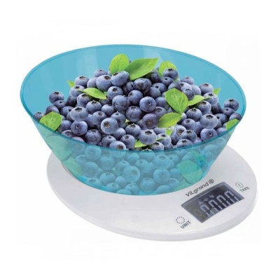 Ваги кухонні Vilgrand VKS-533C blue Вінниця - фото 1