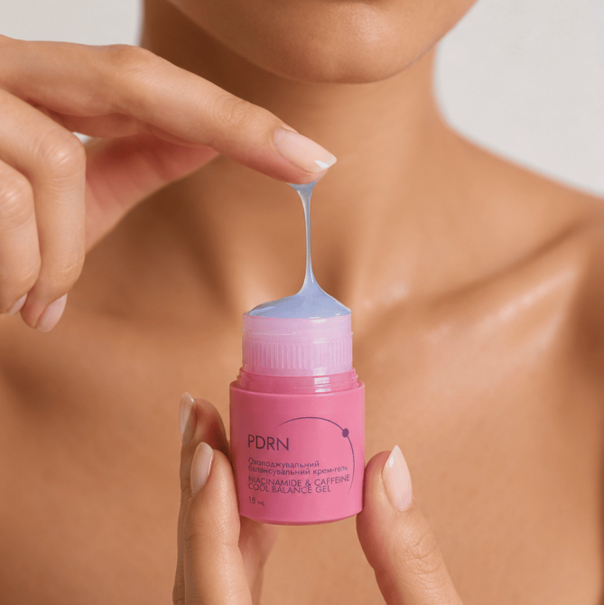Охлаждающий балансирующий крем-гель PDRN Niacinamide & Caffeine Cool Balance Gel Hillary 15 мл Киев - изображение 17