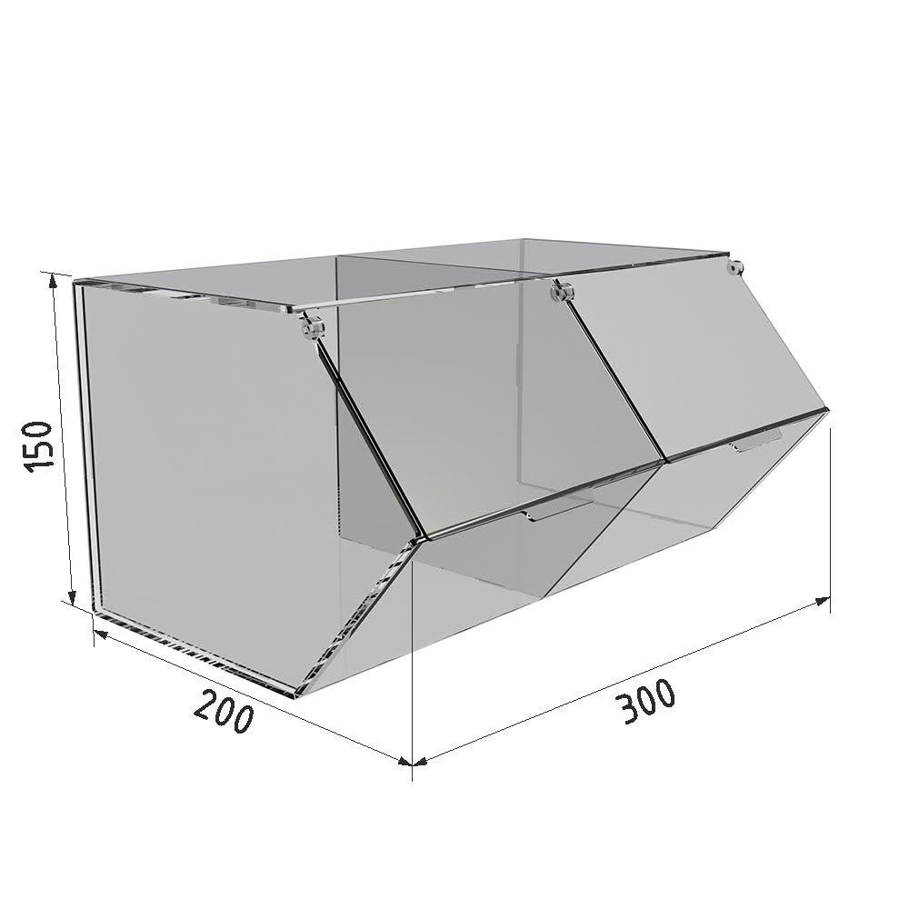 Диспенсер EKOSTAR для мармеладов, снеков, орехов 2 ячейки Киев - изображение 4
